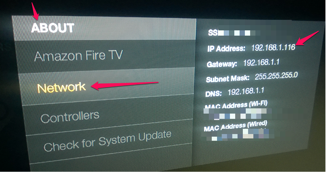 Getting the IP Details